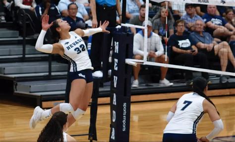 El Equipo De Voleibol Femenino De Nevada Es El Quinto En Perder Ante La