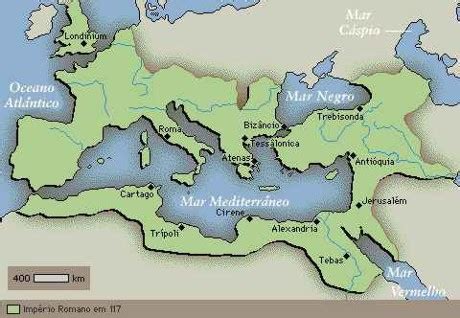 Mapa do Império Romano - História do Mapa do Império Romano