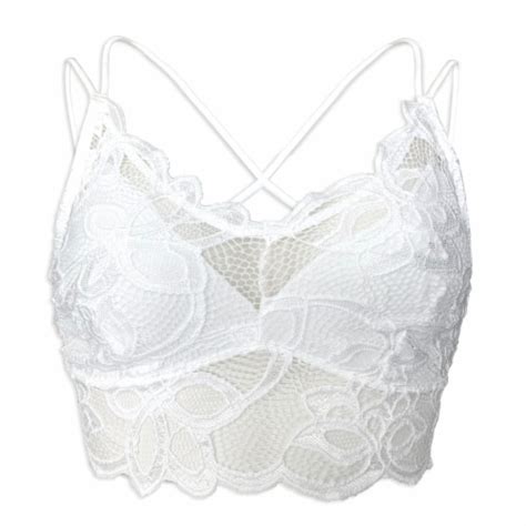 Dip Crochet Lace Bralette L Kroger