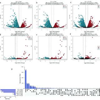 Volcano plot of differentially expressed genes (DEG) identified by ... 
