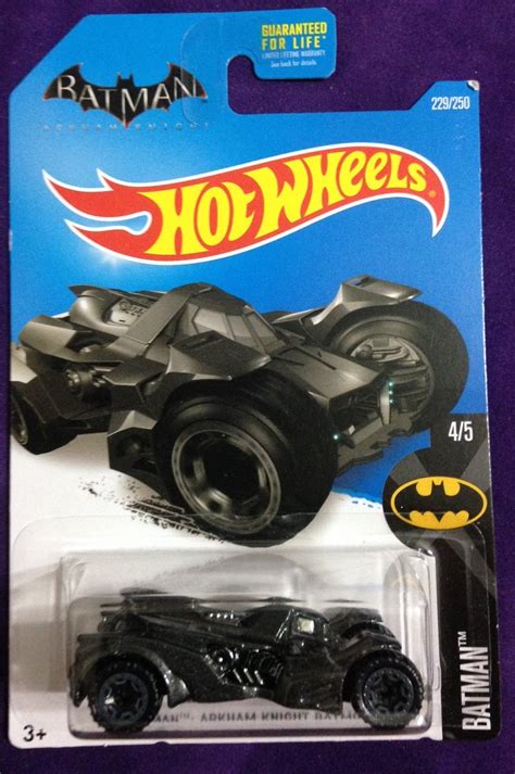 2016 Hot Wheels 229 Batman Arkham Knight Batmobile