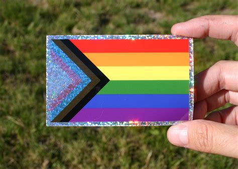 Progress Pride Flag – Discovery Stickers