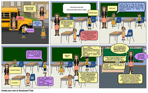 Etapa Escolar Storyboard By 9dc5e89d