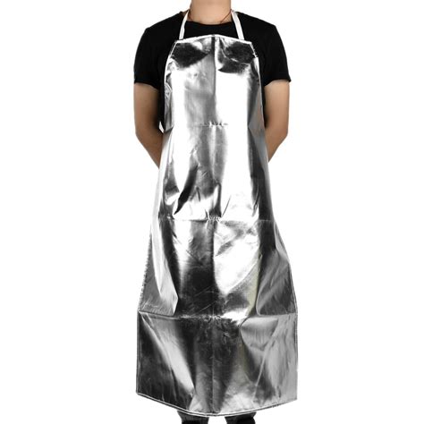 Kritne Aluminum Foil Apron 1000 Degree Heat Resistant Foil Apron High