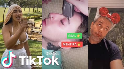 Tiktok Brasil Os Melhores Tiktok ComÉdia Da Semana De Maio Tente NÃo