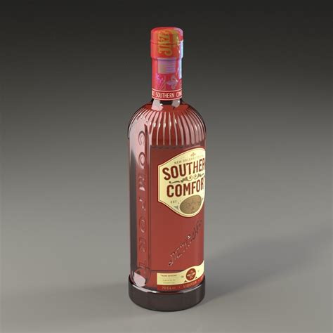 Southern Comfort Bottle 3D model | CGTrader