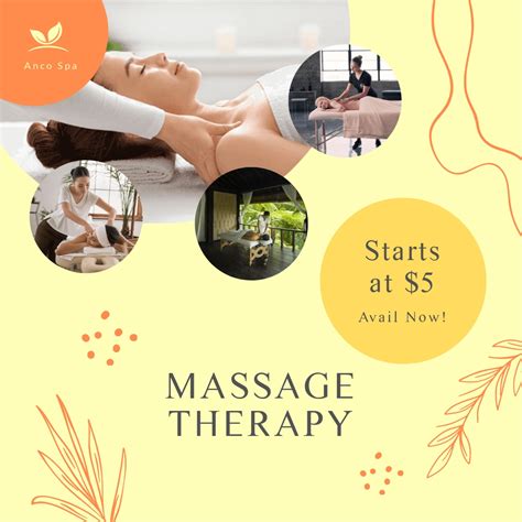 Free Mobile Massage Therapy Post Facebook Instagram Template Edit Online And Download