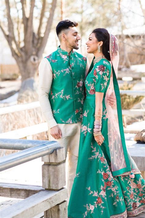 Murtaza Maha S Mehndi Photography By Azra Couple Wedding Dress