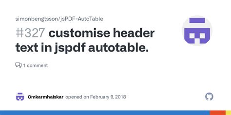 Customise Header Text In Jspdf Autotable · Issue 327 · Simonbengtsson