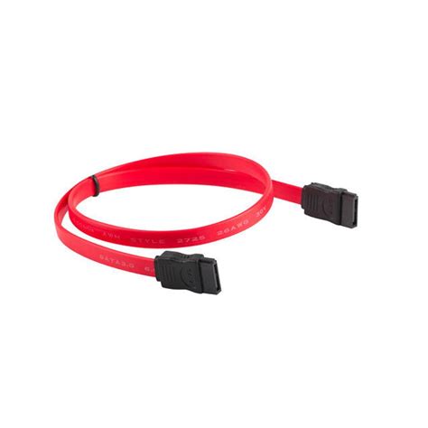 Cable Sata Iii Lanberg Gb S Hembra Hembra Rojo M