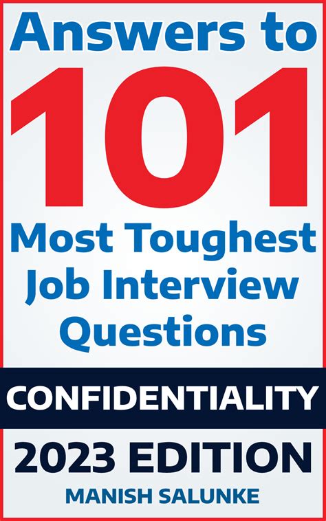 Answers To 101 Toughest Job Interview Questions Confidentiality 2023