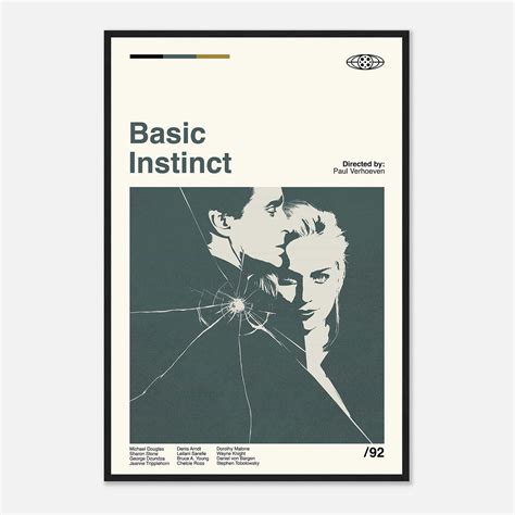 Basic Instinct Poster, Basic Instinct Print, Basic Instinct Art - Citiesbox