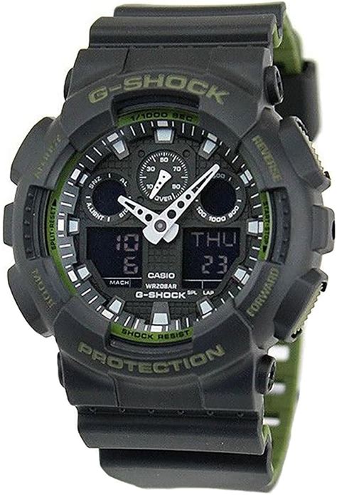 Casio Ga 100l 1a G Shock Ga 100 Military Series Watch