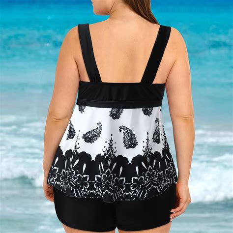 Aayomet Digital Print Swimsuit Set Bikini Plus Bikini Split Swimwear Bathing Suit Strap Cute