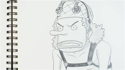 dibujo anime facil cómo dibujar Usopp paso a paso UNA PIEZA YouTube