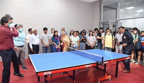 World Class Indoor Sports Complex Built With Alumnus Saurabh Mittals