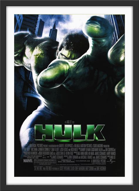 Hulk - 2003 - Original Movie Poster - Art of the Movies