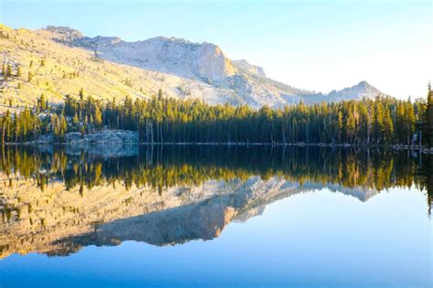 May Lake Yosemite National Park Mountains California | Etsy