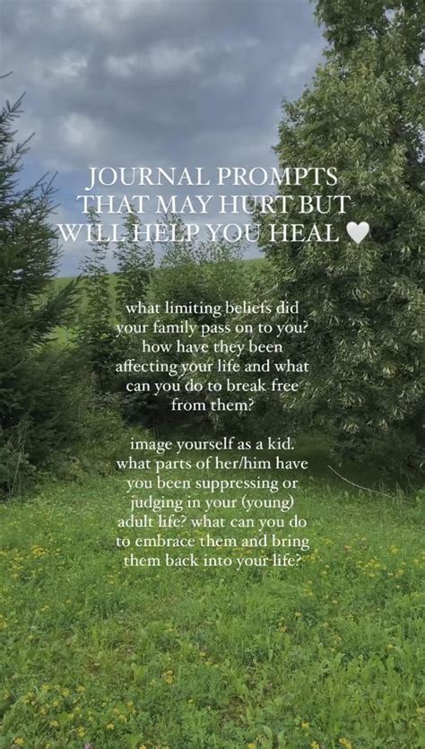 Journal Prompts For Mental Health Self Therapy Journaling Shadow Work