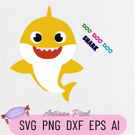 Baby Shark Svg Shark Svg Shark Baby Boy Svg Shark Do Do D Inspire