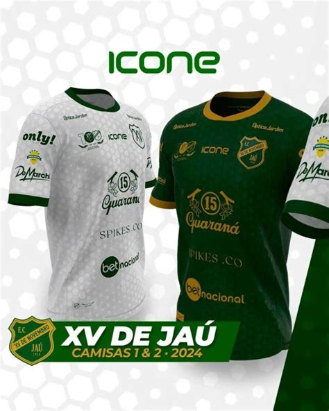 Novo Escudo Xv De Ja Lan A Novas Camisas Da Cone Sports Para