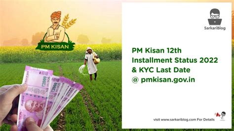 Pm Kisan Th Installment Status Kyc Update Pmkisan Gov In