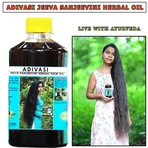 Adivasi Jeeva Sanjeevini Herbal Ayurvedic Hair Growth Oil Official