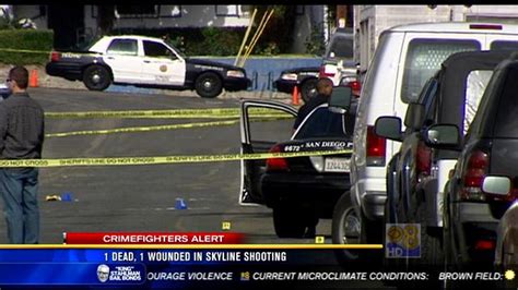 Police Investigate Deadly Shooting In Skyline Cbs News 8 San Diego