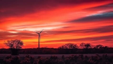 Premium AI Image Renewable Energy Turns Wind Into Power Preserving