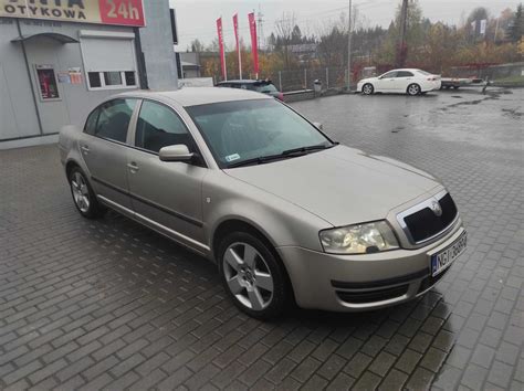 Skoda Superb 1 9 TDI 130KM z ważnymi opłatami xenony nowe opony 2003r