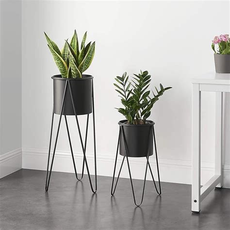 En Casa Set De Supports De Plante Cache Pot Pot De Fleur Bac