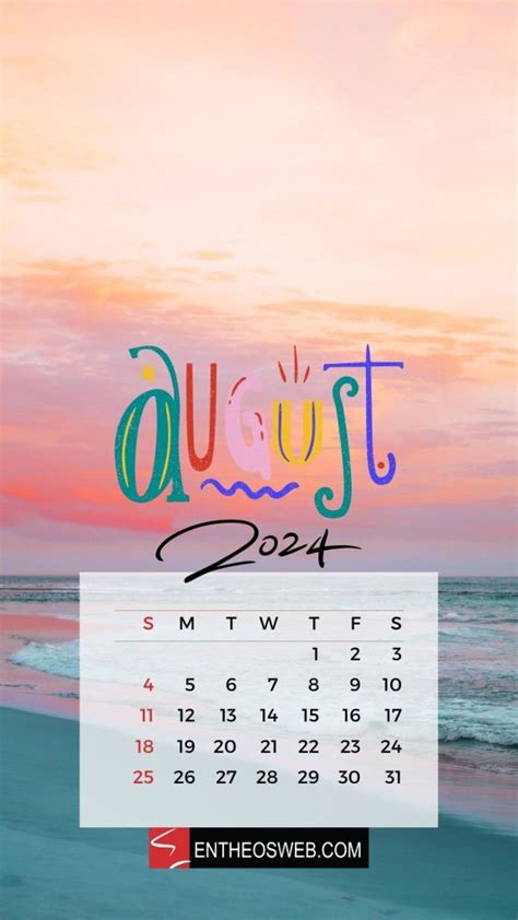 August 2025 Mobile Phone Backgrounds Entheosweb