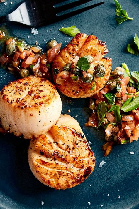 Sea Scallops With Brown Butter Capers And Lemon Recipe Recipe