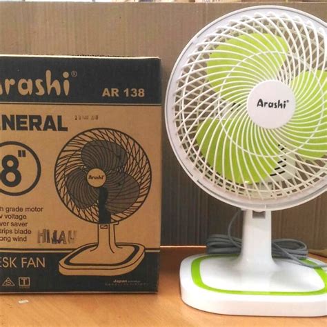 Jual Arashi Kipas Angin Meja Duduk Lantai Ar Ar General Desk Fan