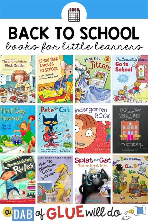 12 back to school books for little kids