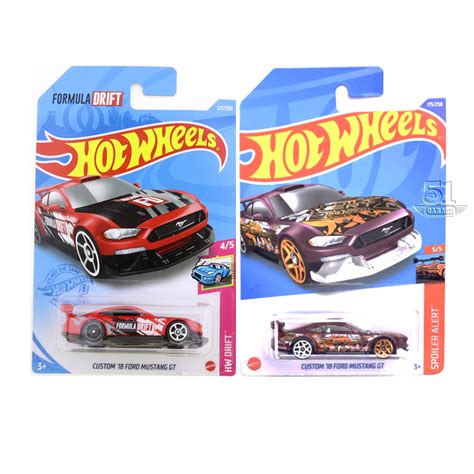 Hot Wheels Custom Ford Mustang Gt Shopee Malaysia