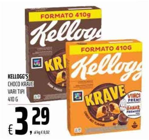 Kellogg S Choco Krave Vari Tipi 410 G Offerta Di Coop