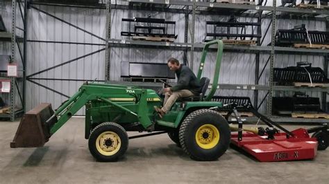 John Deere 955 Tractor 70a Loader 4x4 Hst Ie 855 Youtube