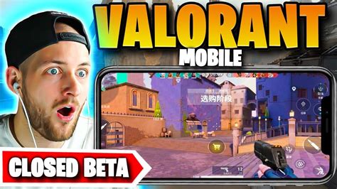 Valorant Mobile Closed Beta Gameplay Youtube