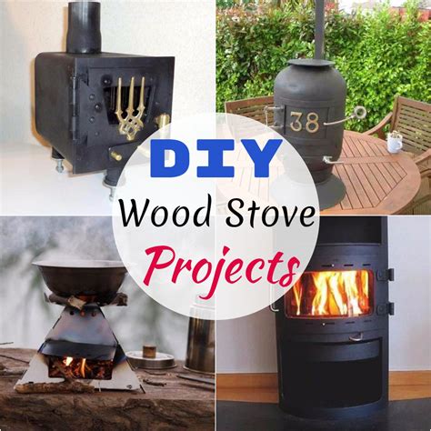 19 DIY Wood Stove Projects To Keep You Warm - DIYnCrafty