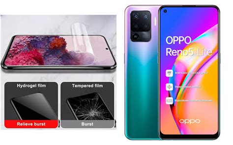Полиуретановая пленка Ultra для OPPO Reno5 Lite, лучшая защита (ID ...
