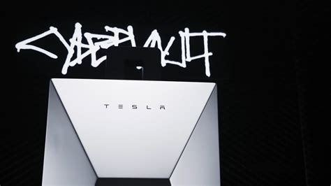 New Tesla Cybervault Ev Charger Inspired By The Cybertruck Youtube