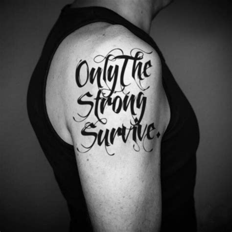 24++ Best Only the strong survive tattoo in chinese image HD