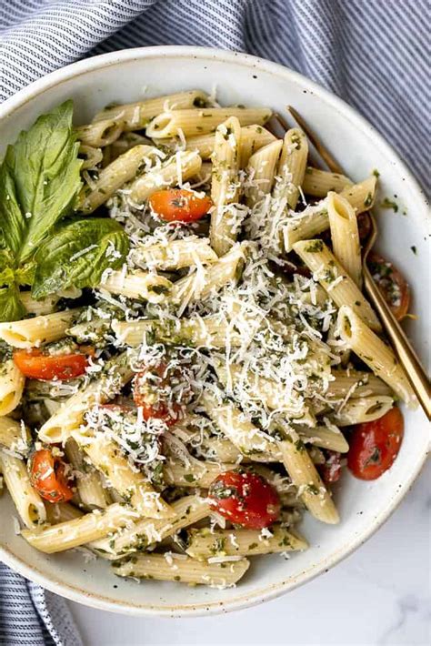 Arriba 64 Imagen Penne Al Pesto Receta Abzlocal Mx