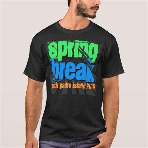 Custom Neon Spring Break T Shirts Zazzle