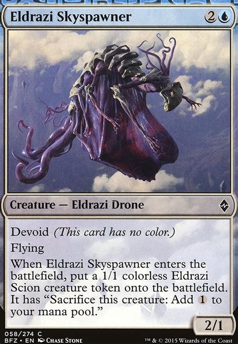 Eldrazi Skyspawner Battle For Zendikar Modern Card Kingdom