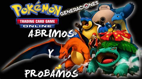 Abrimos Sobres Generaciones Pok Mon Tcgonline Youtube