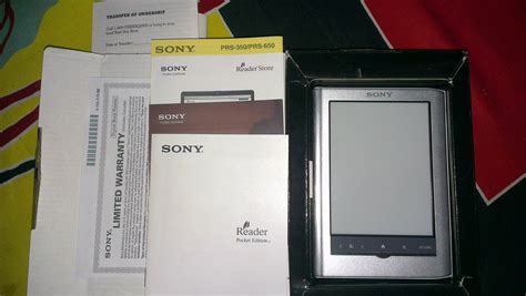 Original Sony E-Book reader fully boxed with all accessories | ClickBD