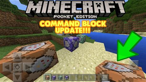 MCPE Command Block Update How To Use Command Blocks YouTube