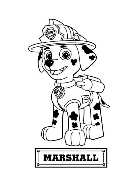 PAW Patrol - Marshall the firedog